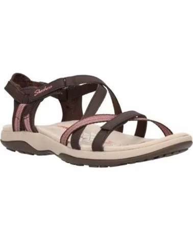 Sandali-De-Mujer-SKECHERS-REGGAE-SLIM-SUN-ARRAY-MARRON