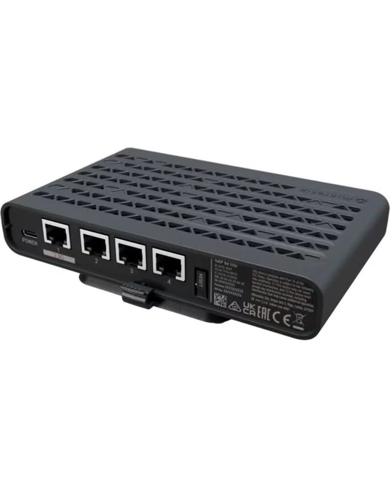 MIKROTIK hAP be lite Router AP WiFi7 1x2 5G 3xG