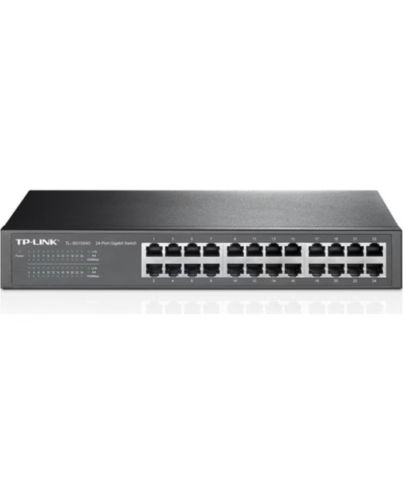 TP-LINK Switch TL-SG1024D 24 Puertos- RJ-45 10-100-1000