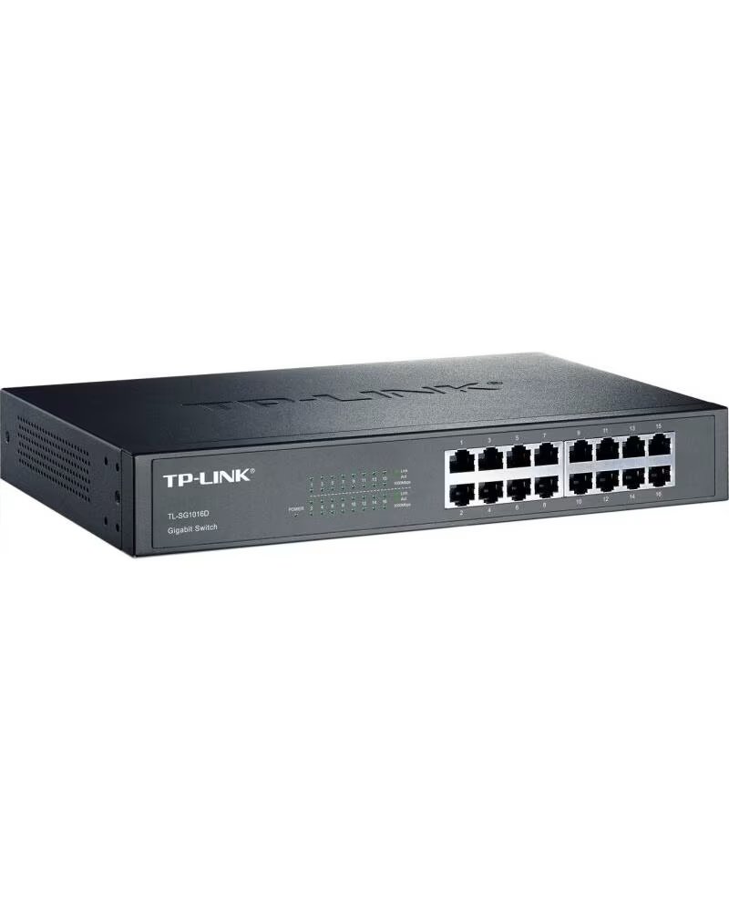 TP-LINK Switch TL-SG1016D 16 Puertos- RJ-45 10-100-1000