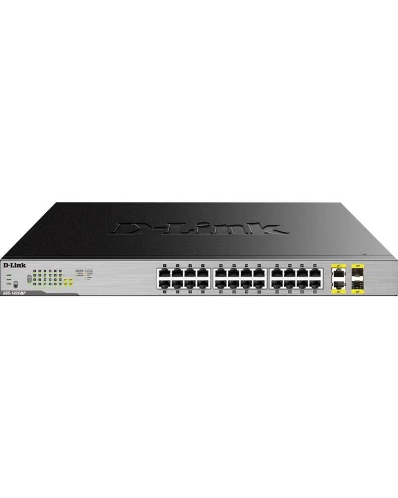 DLINK D-Link DGS-1026MP Switch 24xGB PoE 2xSFP