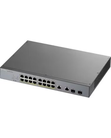 ZYXEL Switch 16 puertos gs1350 - 18hp - eu0101f 100 - 1000mbps
