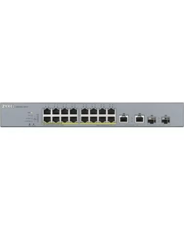 ZYXEL Switch 16 puertos gs1350 - 18hp - eu0101f 100 - 1000mbps