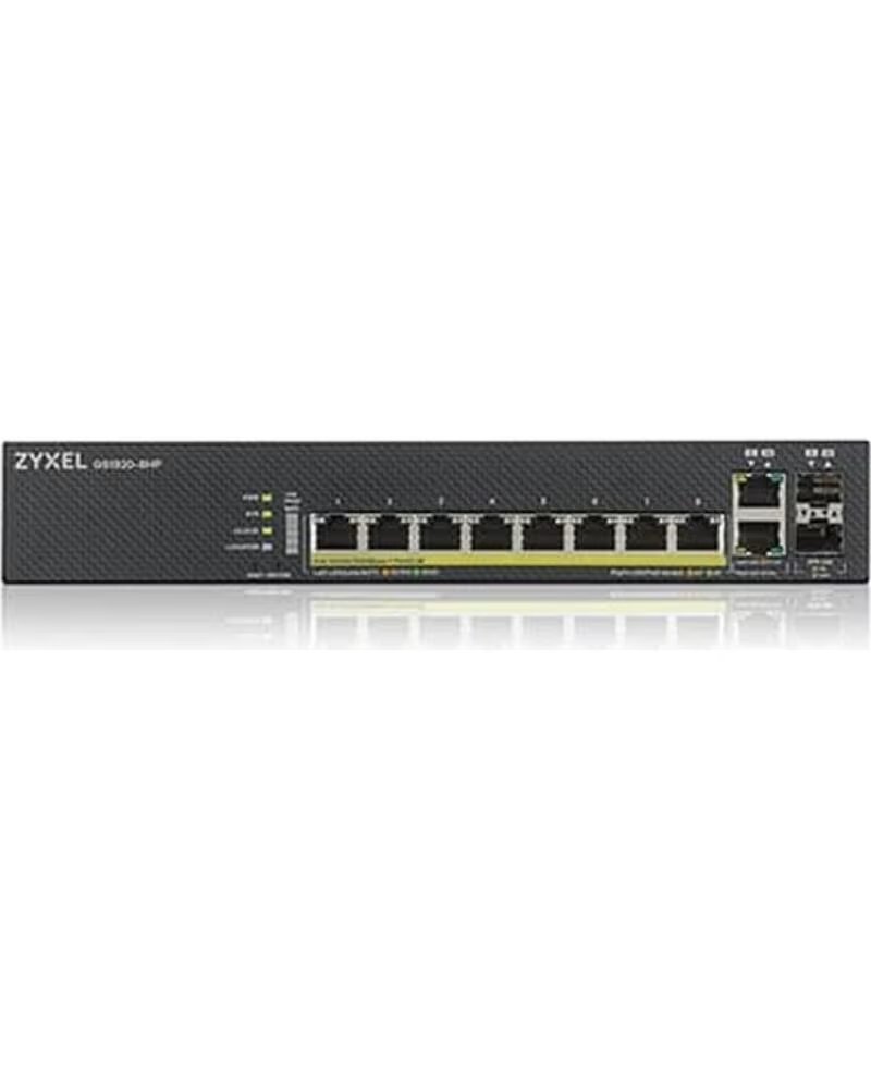 ZYXEL Switch 8 puertos gestionable poe gs1920 - 8hpv2 2xgb combo