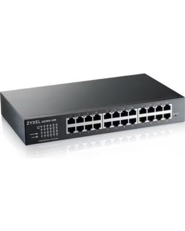 ZYXEL Switch 24 puertos gs1915 - 24e - eu0101f 100 - 1000 gigabit ethernet