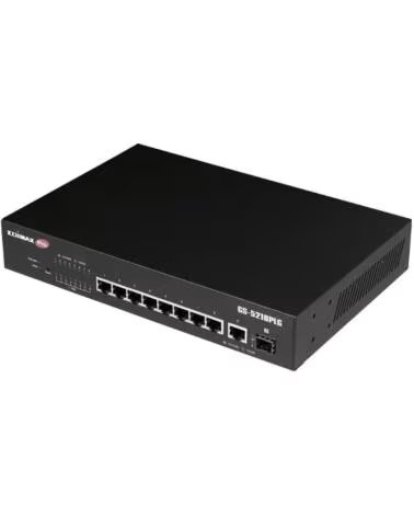 EDIMAX GS-5210PLG SWITCH 10XGBE LR POE 1XSFP