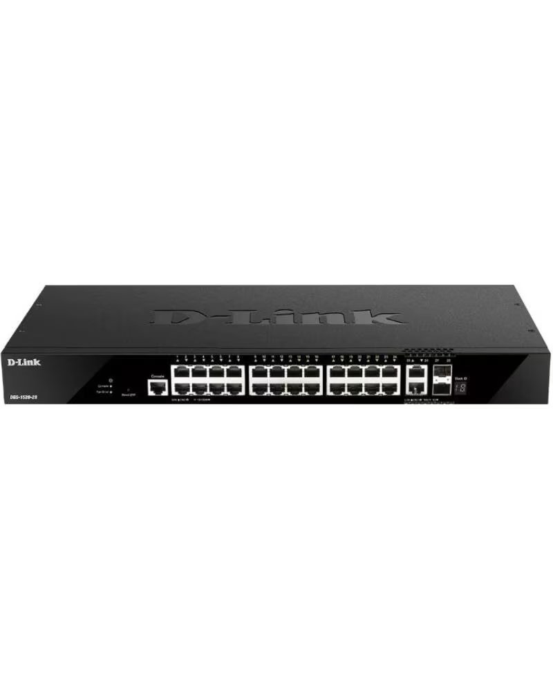DLINK D-Link DGS-1520-28-E Switch 24xGbE 2x10GbE 2xSFP