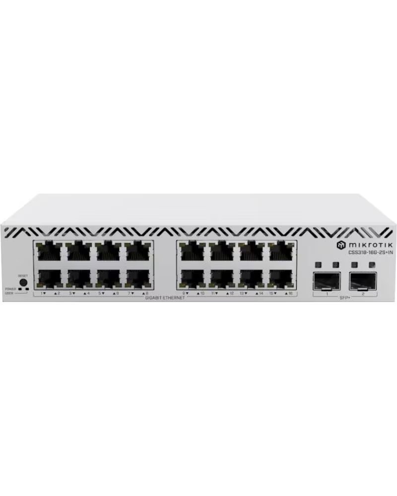 MIKROTIK CSS318-16G-2SIN Switch 16xGbE 2xSFP