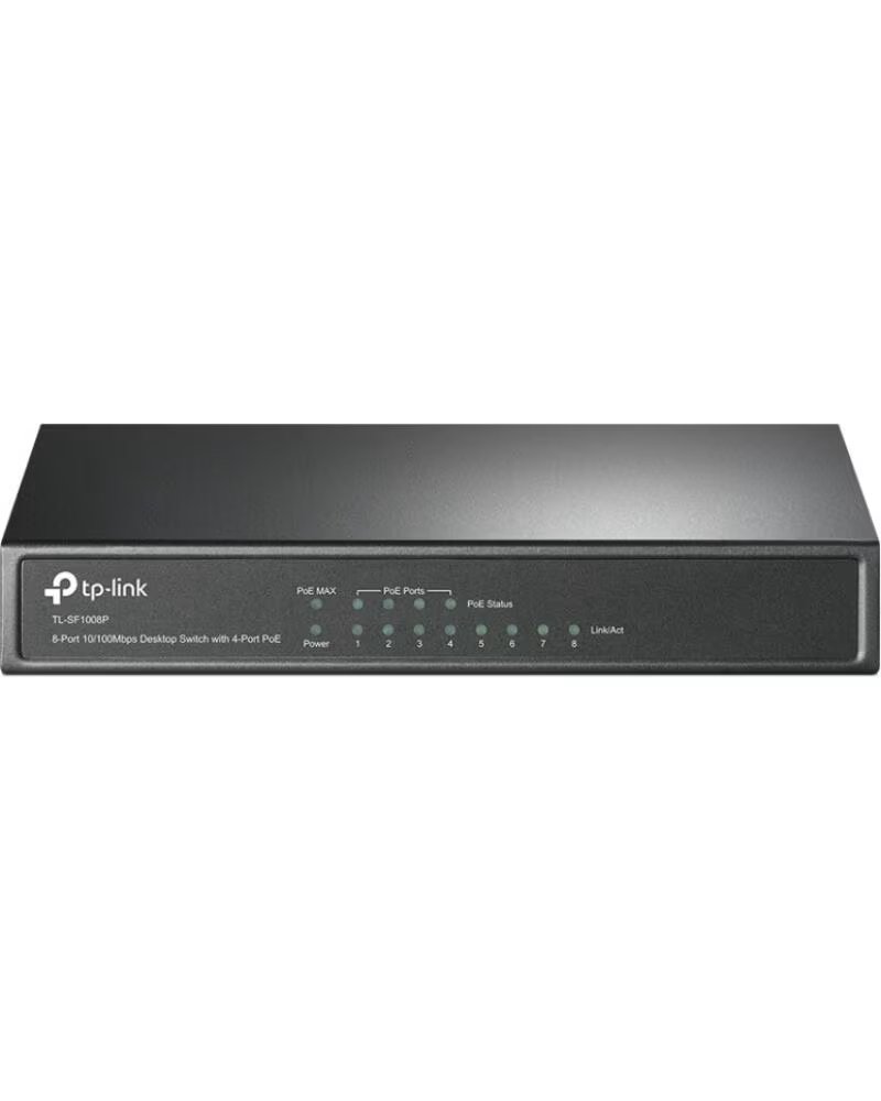 TP-LINK TL-SF1008P Switch 8x10-100Mbps 4xPoE Metal