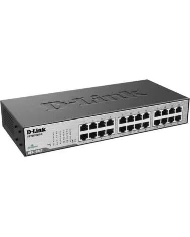 DLINK Switch d - link 24 puertos des - 1024d 10 - 100 base - tx lan