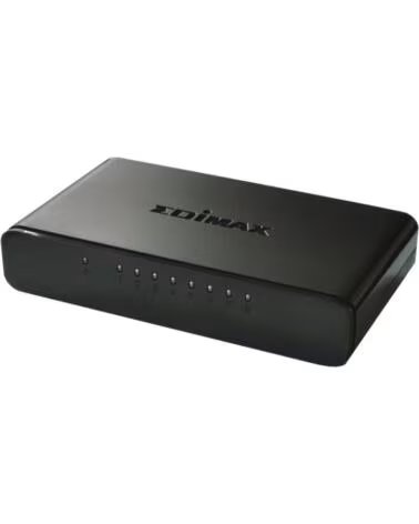 EDIMAX ES-3308P COMMUTATEUR RÉSEAU ETHERNET DE BUREAU NON GÉRÉ 8 PORTS 10/100 MBPS MINI