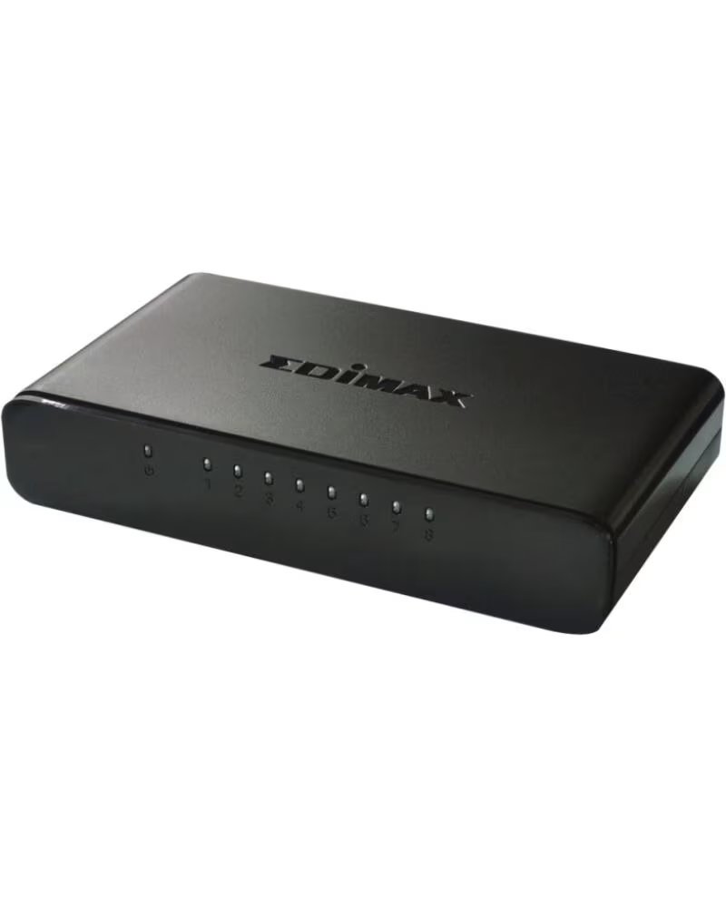 EDIMAX ES-3308P DESKTOP ETHERNET NETZWERK SWITCH UNMANAGED 8 PORTS 10/100 MBPS MINI