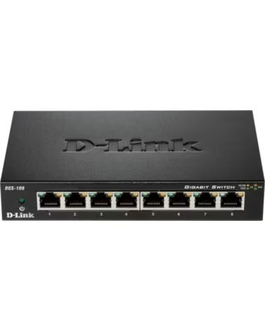 DLINK D-Link DGS-108 Switch 8xGB Metal