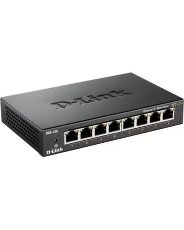 DLINK DGS-108 Switch 8xGB Metal