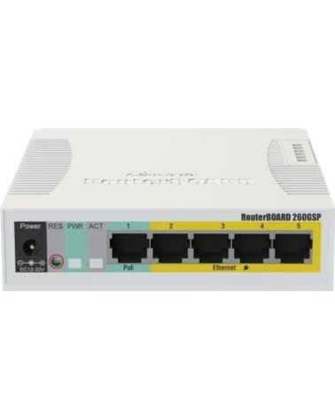 MIKROTIK CSS106-1G-4P-1S RB260GSP Switch 5xGB 1xSF