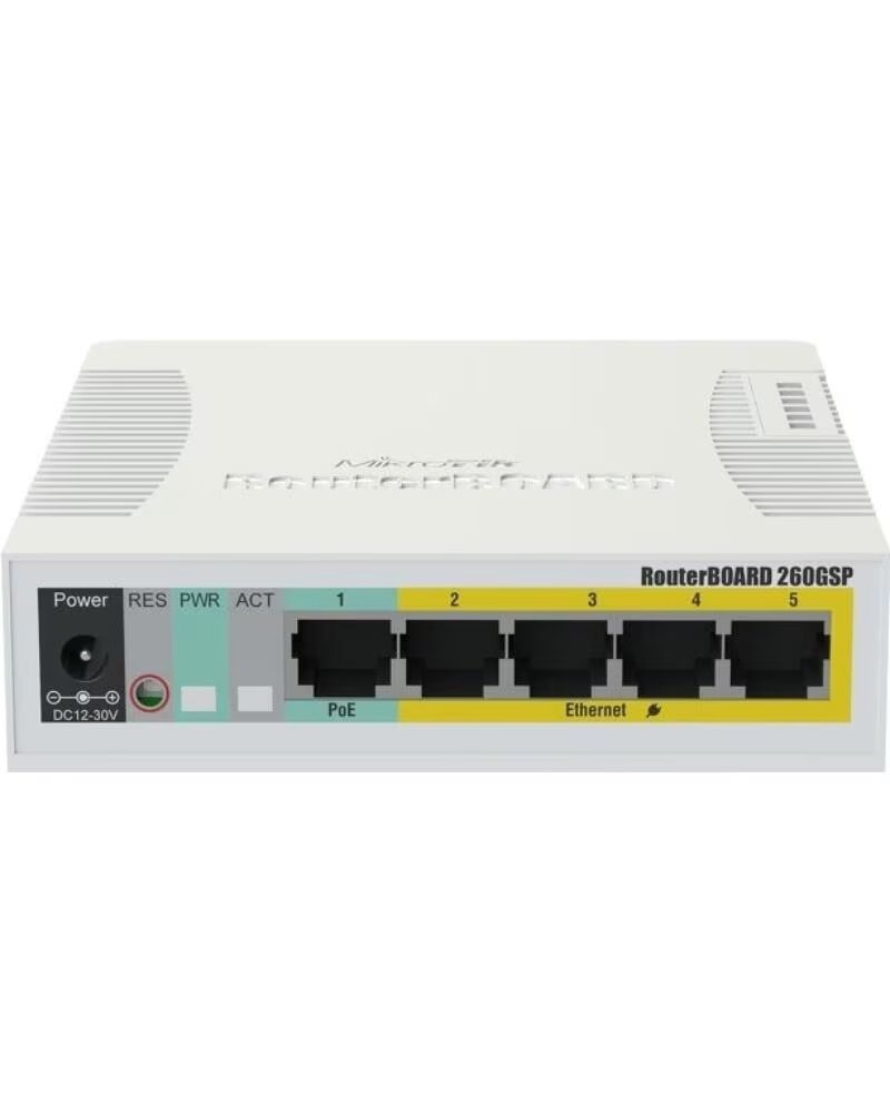 MIKROTIK CSS106-1G-4P-1S RB260GSP Switch 5xGB 1xSF