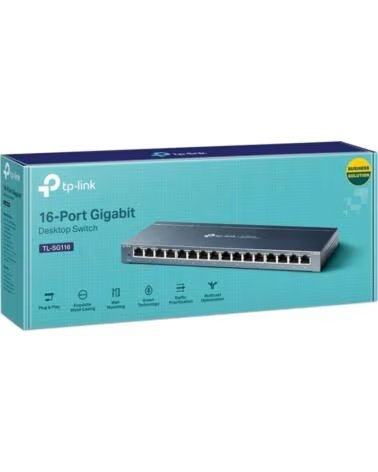 TP-LINK TL-SG116 Switch 16xGB