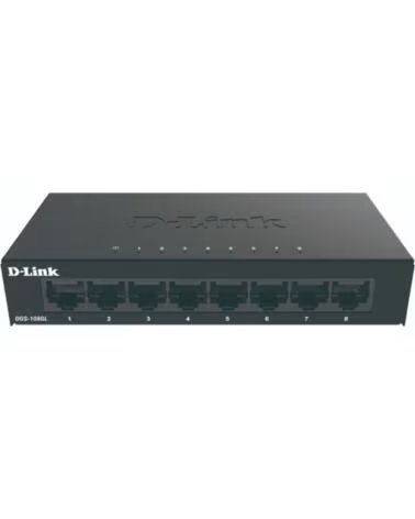 DLINK D-Link DGS-108GL Switch 8xGB Metal PlugPlay