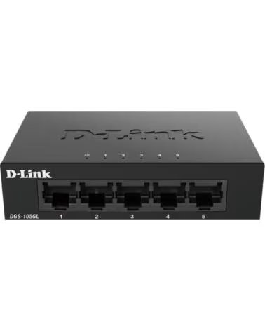 DLINK D-Link DGS-105GL Switch 5xGB Metal PlugPlay