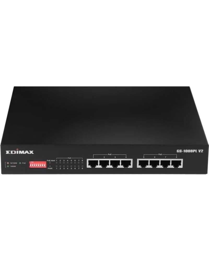 EDIMAX GS-1008PL V2 Switch 8xGbE PoE