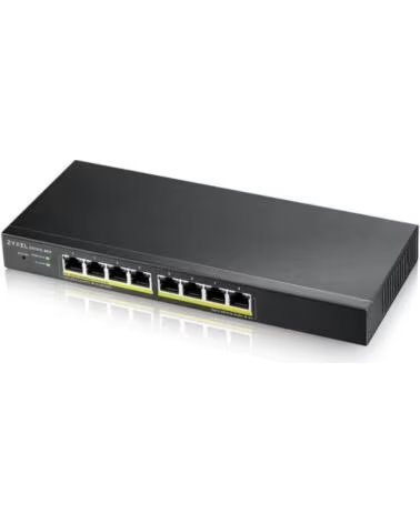 ZYXEL Switch 8 puertos gs1915 - 8ep gigabit ethernet poe 60w nebula