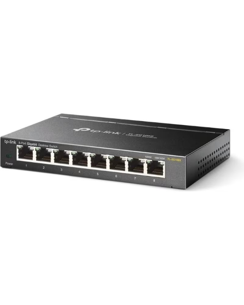 TP-LINK TL-SG108S Switch 8xGB RJ45 Metal