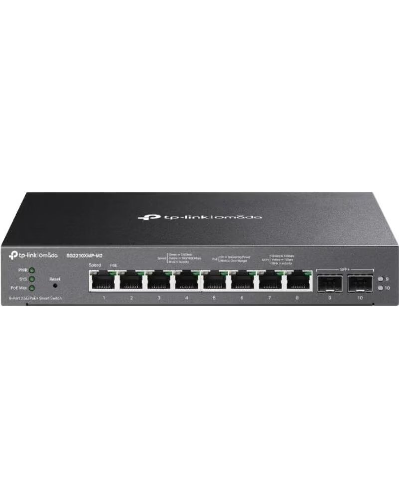 TP-LINK SG2210XMP-M2 Switch 8x2 5Gb PoE 2xSFP