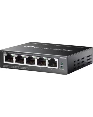 TP-LINK ES205GP Switch 4xGb PoE 1xGb 65W Desktop