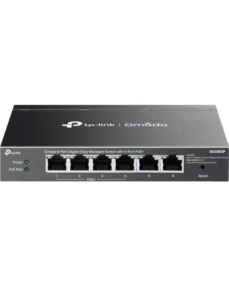 TP-LINK ES206GP Switch 4xGb PoE 2xGb 65W Desktop