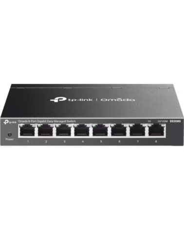 TP-LINK ES208G Switch 8xGbE Acero Desktop