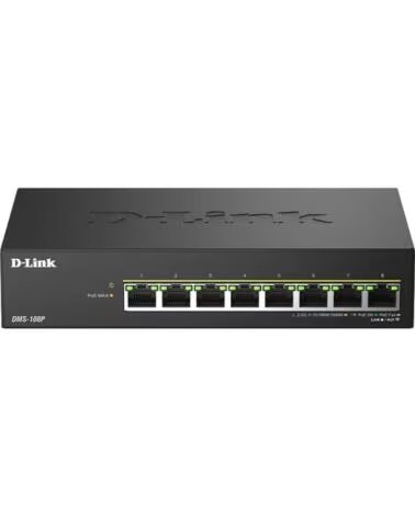 DLINK D-Link DMS-108P-E Switch 8x2 5mG PoE 230W