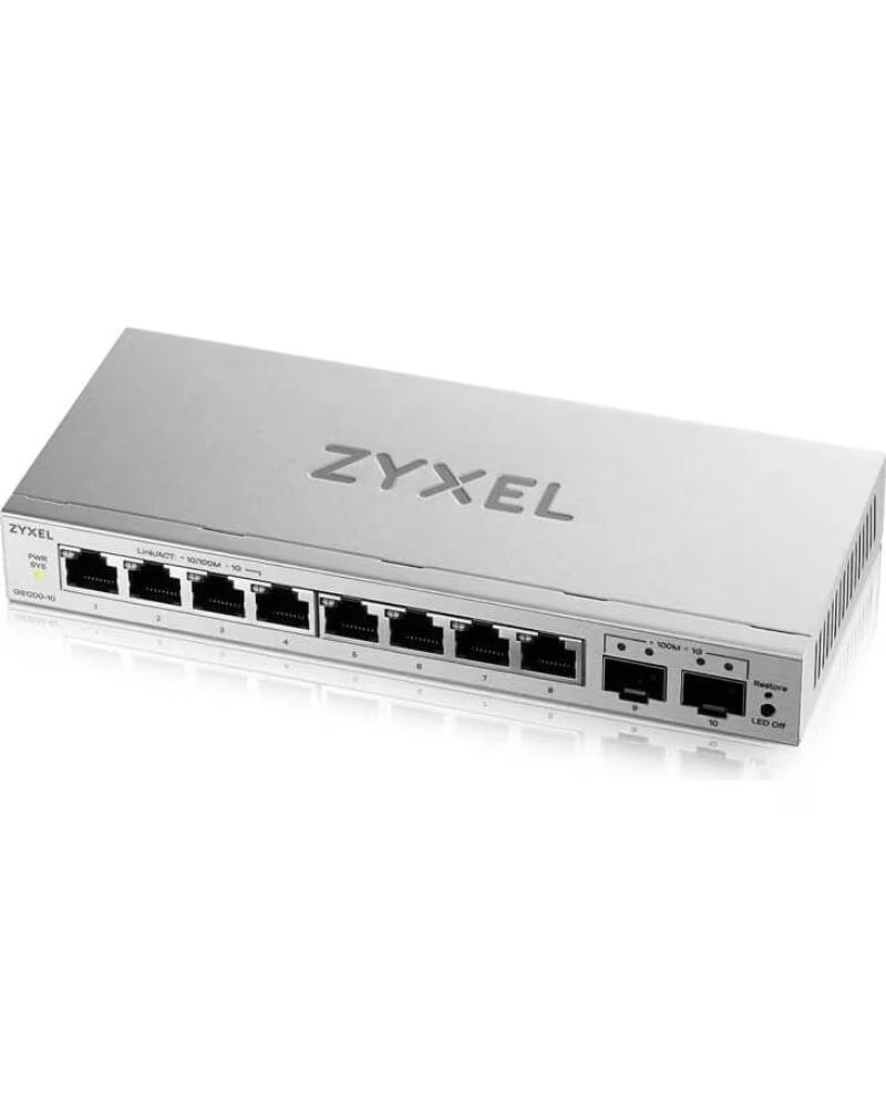 ZYXEL GS1200-10V3 Switch 8xGbE 2xSFP
