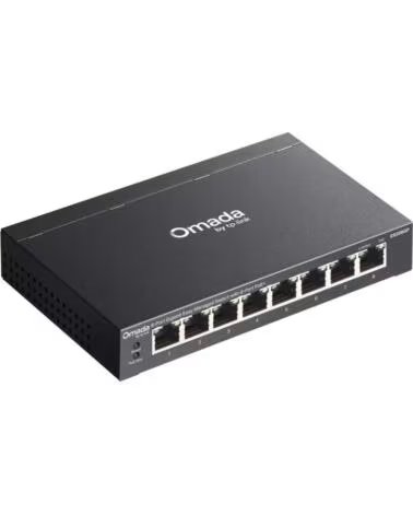 TP-LINK ES208GP Switch 8xGbE PoE Acero Desktop