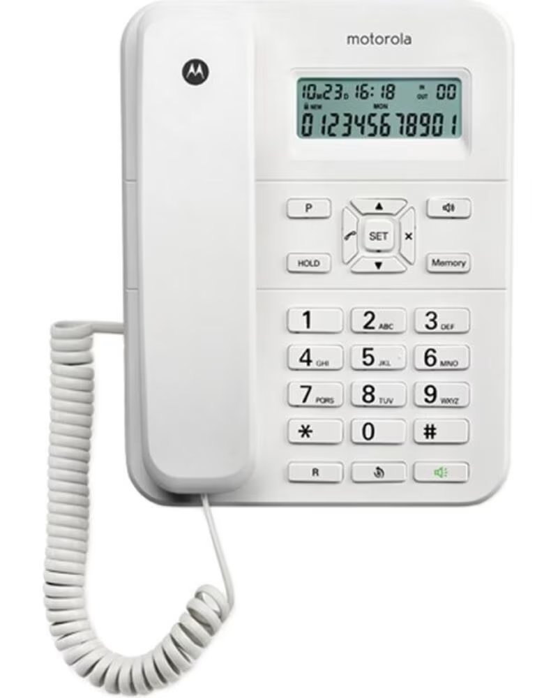 MOTOROLA CT202 Telefono ML ID LCD Blanco