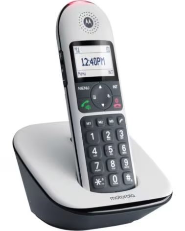 MOTOROLA CD5001 TELEFONE DECT TECLAS GRANDES BRANCO