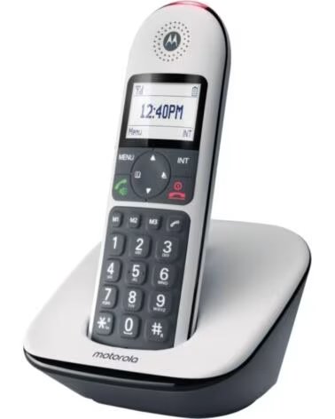 MOTOROLA CD5001 TELEFONE DECT TECLAS GRANDES BRANCO