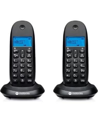 MOTOROLA C1002 CB Telefono DECT Negro Duo