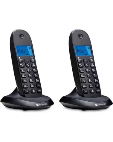 MOTOROLA C1002 CB Telefono DECT Negro Duo