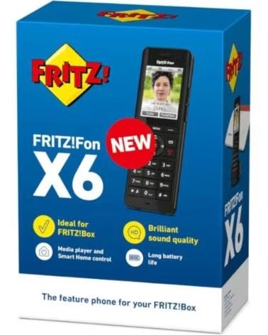 FRITZ Fon X6 Telefono inalamb DECT Negro