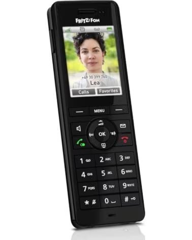FRITZ Fon X6 Telefono inalamb DECT Negro
