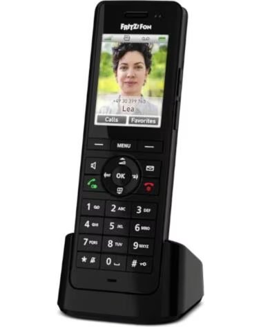 FRITZ Fon X6 Telefono inalamb DECT Negro