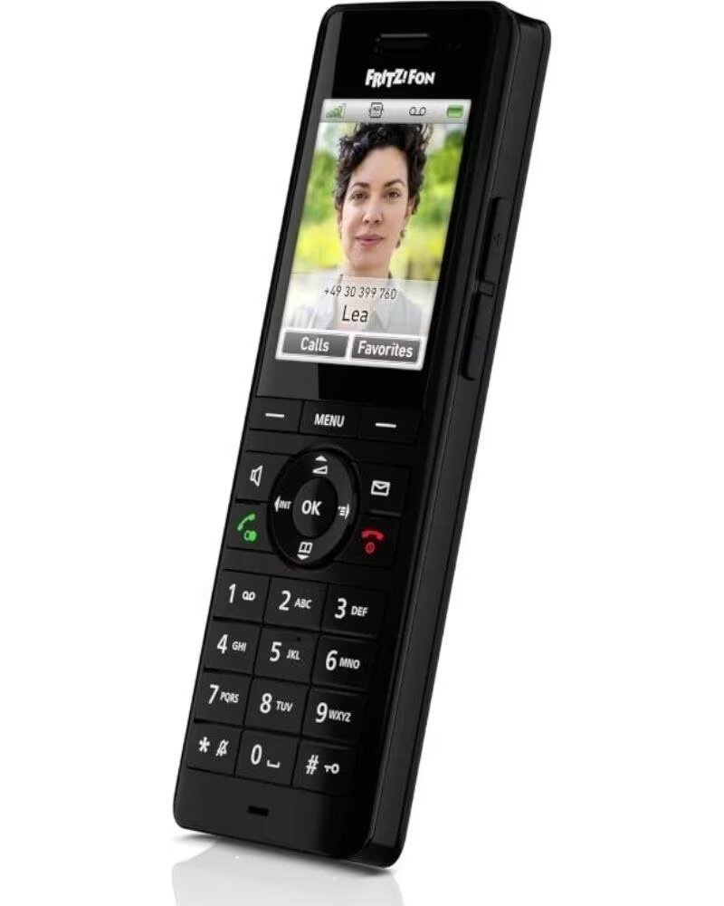 FRITZ Fon X6 Telefono inalamb DECT Negro