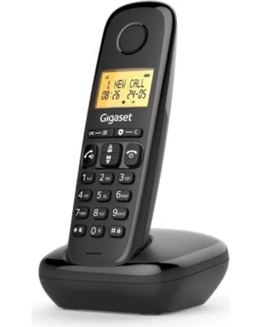 GIGASET Basic 100 Inalambrico DECT Negro Duo