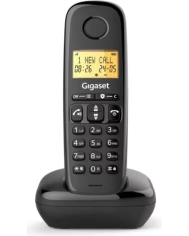 GIGASET Basic 100 Inalambrico DECT Negro