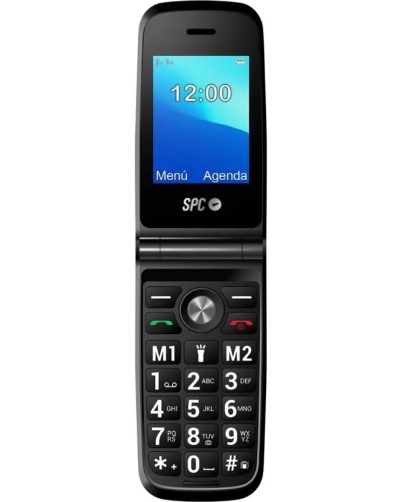 SPC 2325N Titan Telefono Movil BT FM Negro