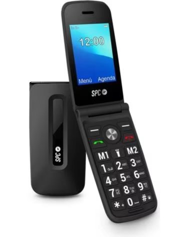 SPC 2325N Titan Telefono Movil BT FM Negro