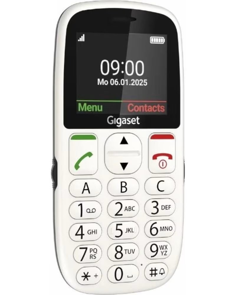 GIGASET Movil Senior GL395 2 2 SIM Blanco