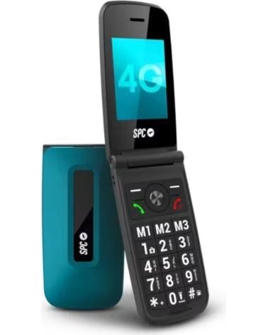 SPC 2342A Titan 4G Movil Senior 2 4 S HELP Azul