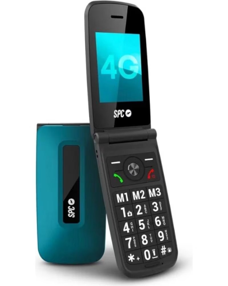 SPC 2342A Titan 4G Movil Senior 2 4 S HELP Azul