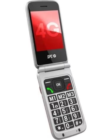 SPC 2339N Movil Stella 3 4G BT FM Dock Rojo